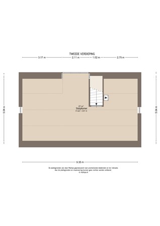Floorplan - Stadswal 13, 4147 AZ Asperen